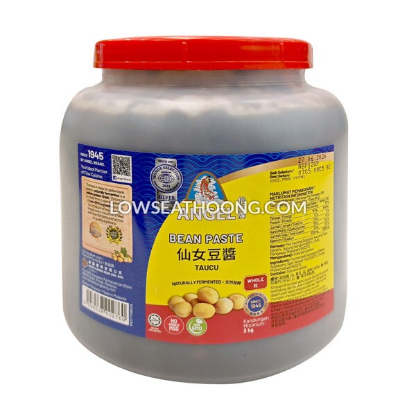 ANGEL BRAND Taucu Bean Paste (Whole) - 3kg/tub