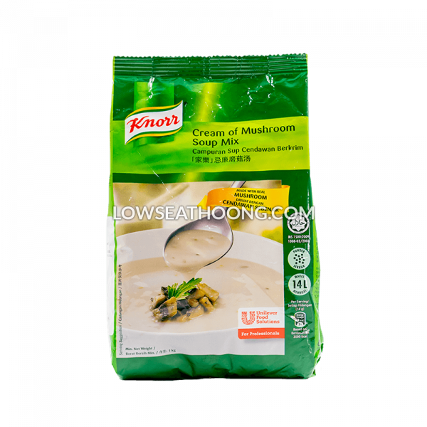 Knorr Cream of Mushroom Soup Mix - 1kg/pkt - Low Seat Hoong Sdn Bhd