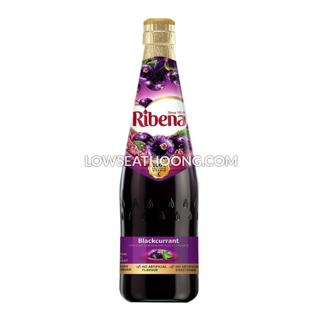 Ribena Concentrate Blackcurrant 1L | Low Seat Hoong