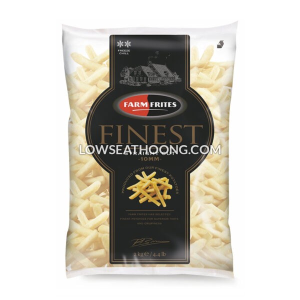 FARM FRITES Straight Cut Finest French Fries (10mm) - 2kg/pkt