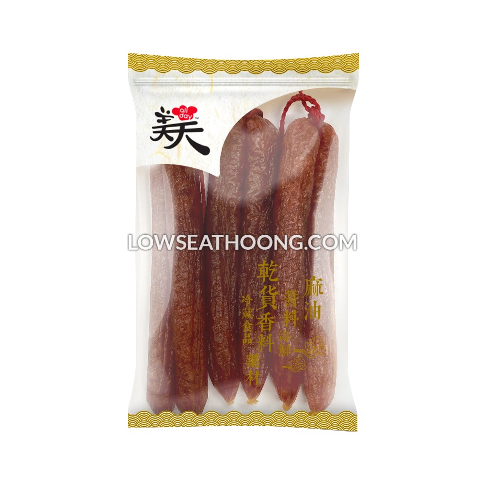 All Day Local Meat Sausage (With Alcohol) ±300g/pkt Low Seat Hoong