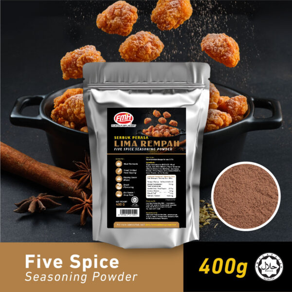 FMH Five Spice Seasoning Powder - 400g/pkt