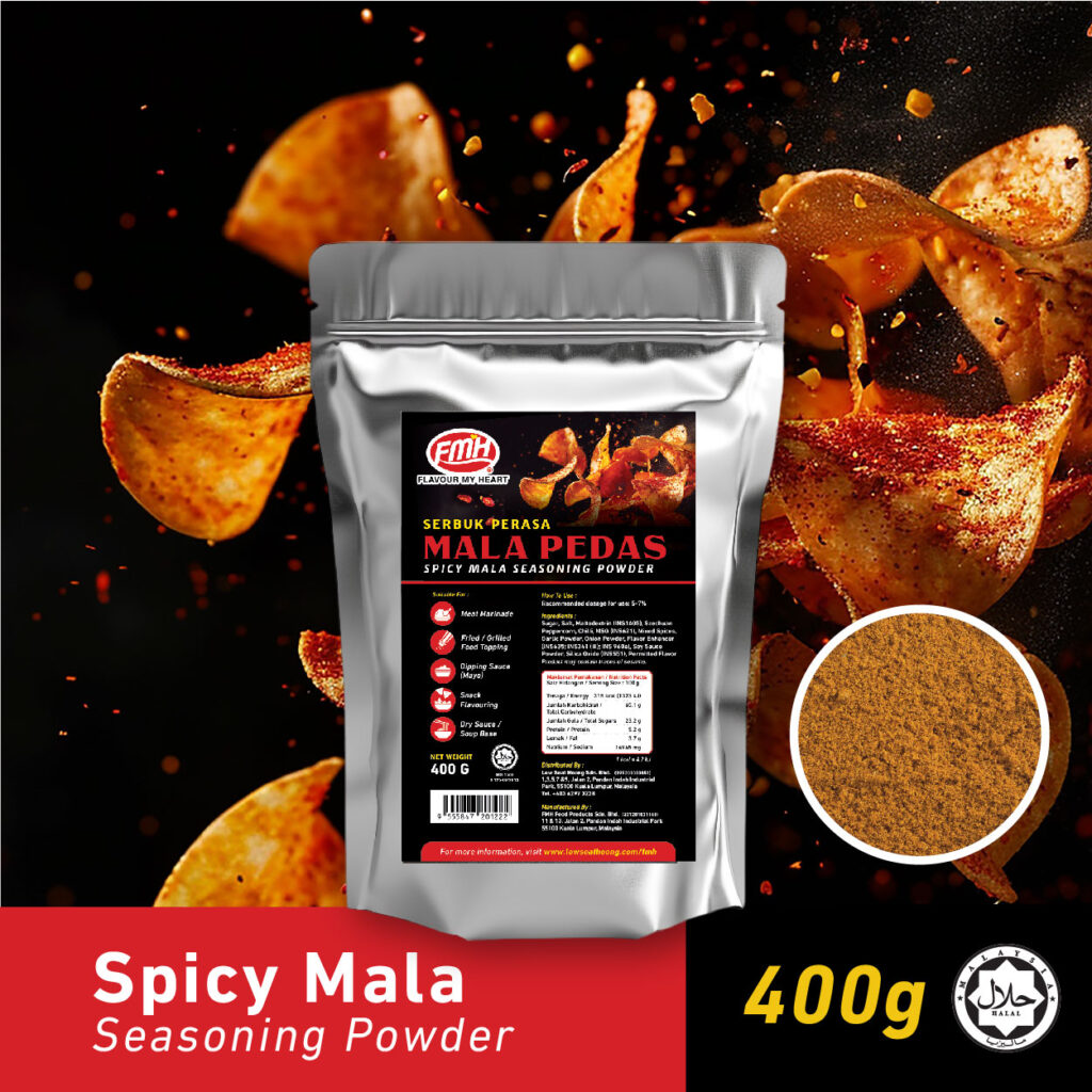 Spicy Mala Seasoning Powder 400g | Halal | Low Seat Hoong